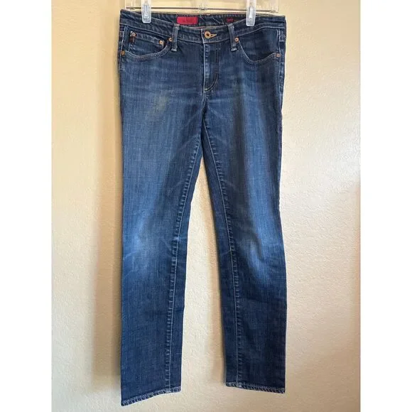 AG Adrianon Goldschmied The Stilt Size 29R Blue Jeans - Picture 1 of 8